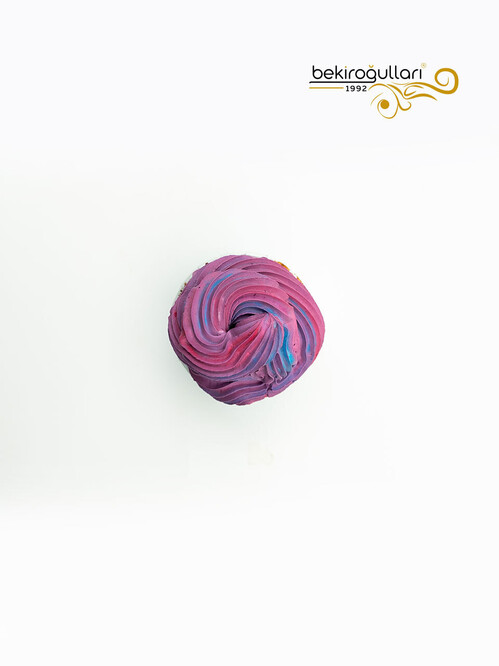 Mor Renkli Cupcake