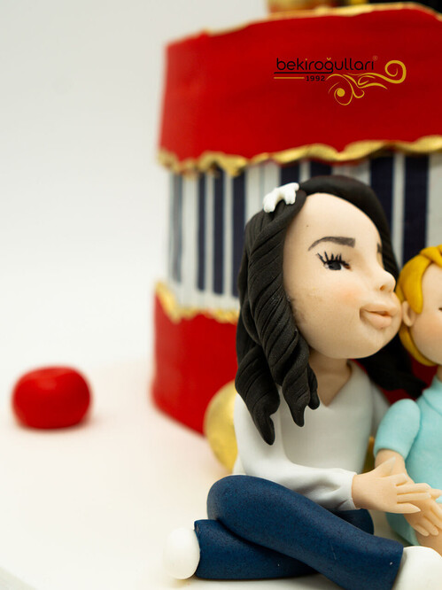 Müzik Temalı Figür Pasta