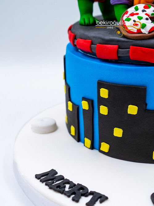 Ninja Kaplumbağalar Konsept Pasta