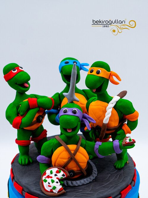 Ninja Kaplumbağalar Konsept Pasta