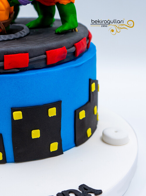 Ninja Kaplumbağalar Konsept Pasta