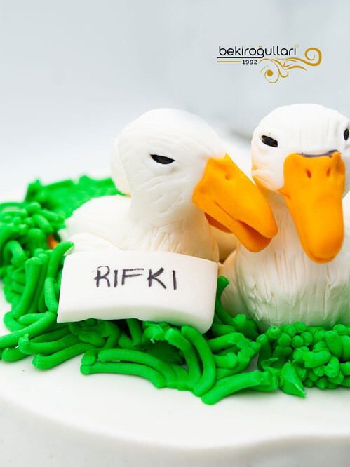 Ördek Temalı Konsept Pasta