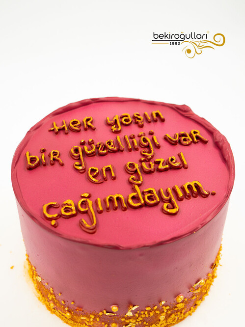 Pembe Naked Sıvama Pasta