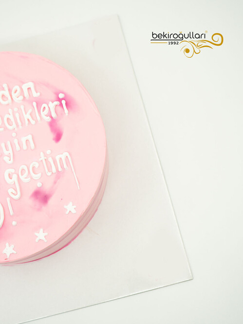 Pembe Naked Sıvama Pasta