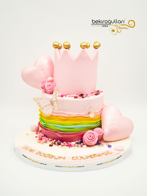 Pembe Taç Konsept Pasta