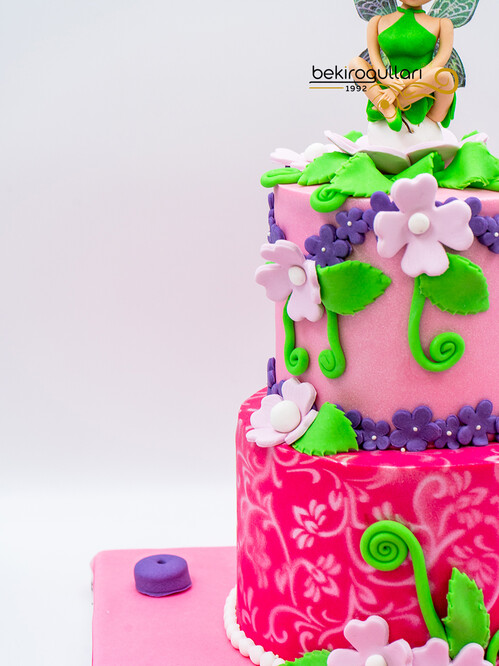 Peri Kız Temalı Konsept Pasta