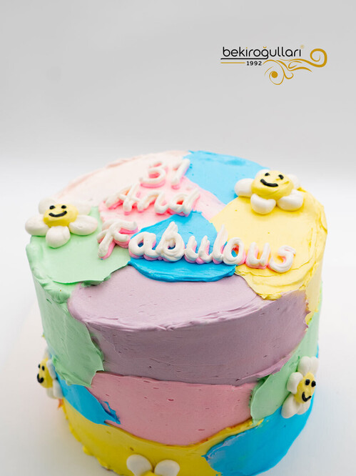 Renkli Sıvama Naked Konsept Pasta