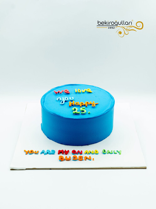 Renkli Yazılı Sıvama Naked Konsept Pasta