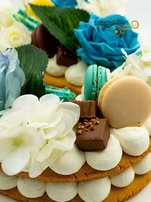 S Harfi Meyveli Konsept Harf Pasta