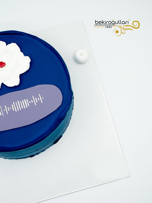 Şarkı Detaylı Sıvama Pasta