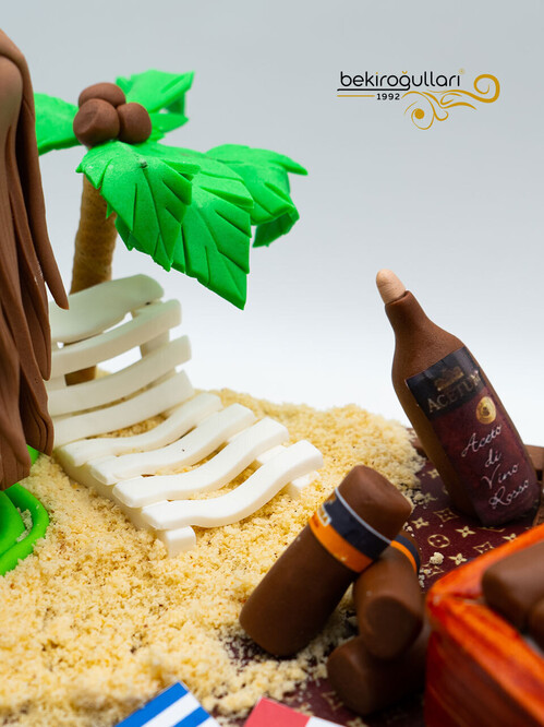 Sevgili Detaylı Tasarım Pasta