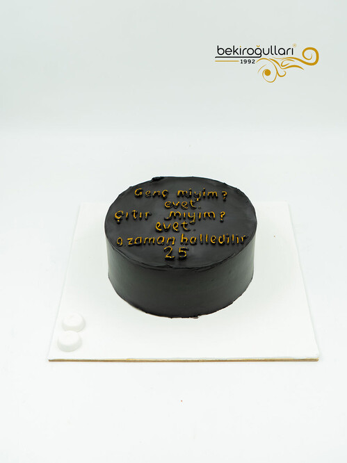 Siyah Naked Sıvama Pasta