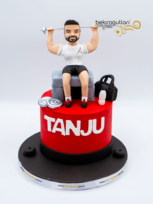 Sporcu Erkek Figürlü Konsept Pasta