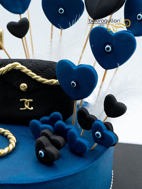 Süs Detaylı Konsept Pasta