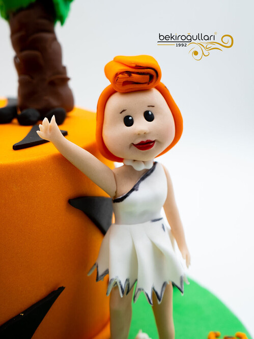 Taş Devri Konsept Pasta