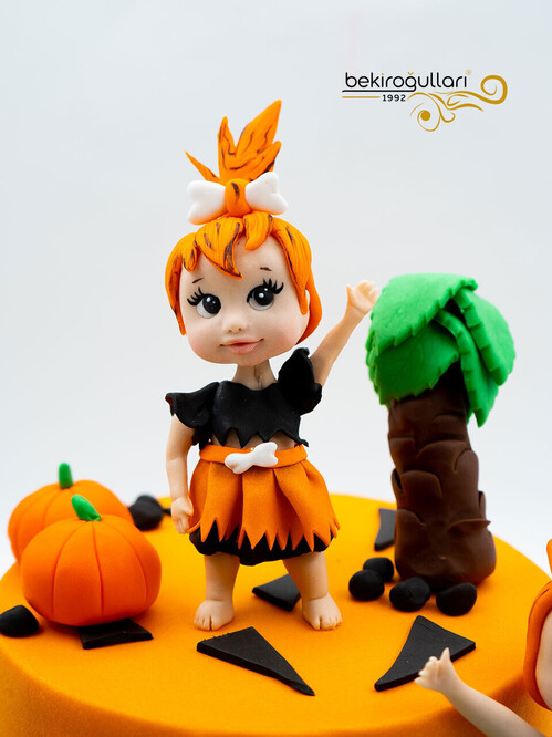 Taş Devri Konsept Pasta