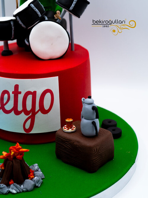 Trampet Figür Konsept Pasta