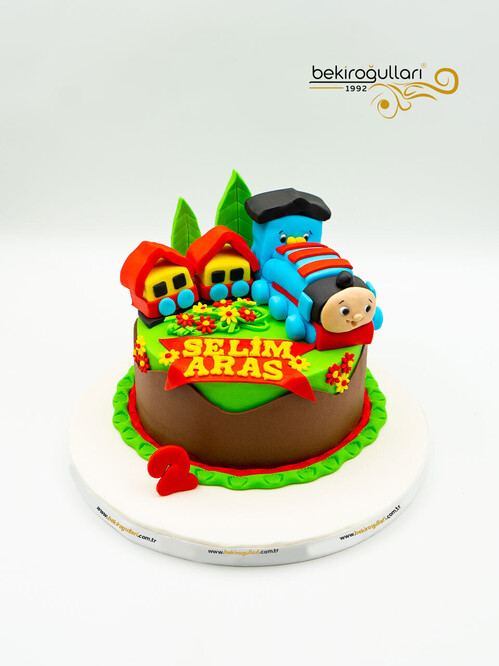 Tren Detaylı Konsept Pasta