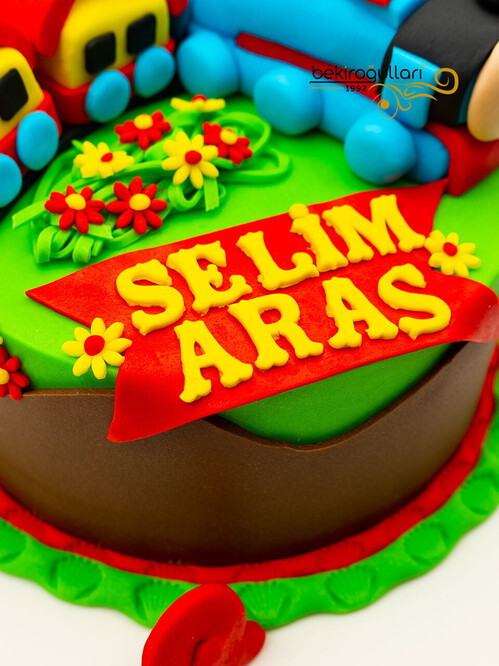 Tren Detaylı Konsept Pasta