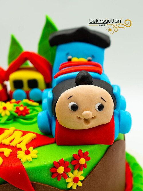 Tren Detaylı Konsept Pasta