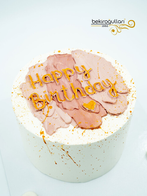 Turuncu Yazılı Naked Pasta