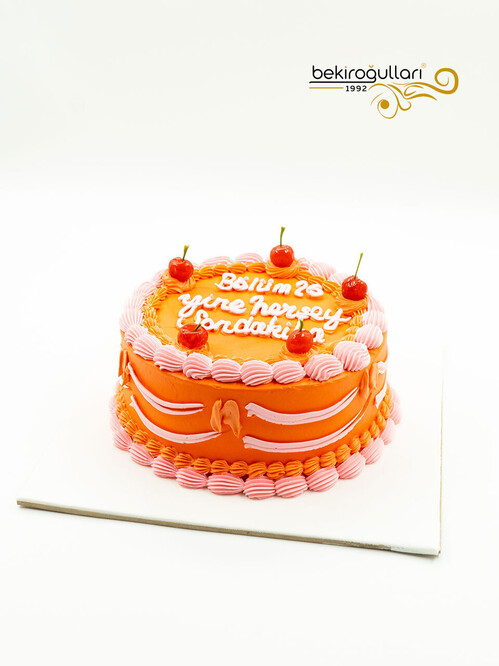 Vişneli Sıvama Naked Konsept Pasta