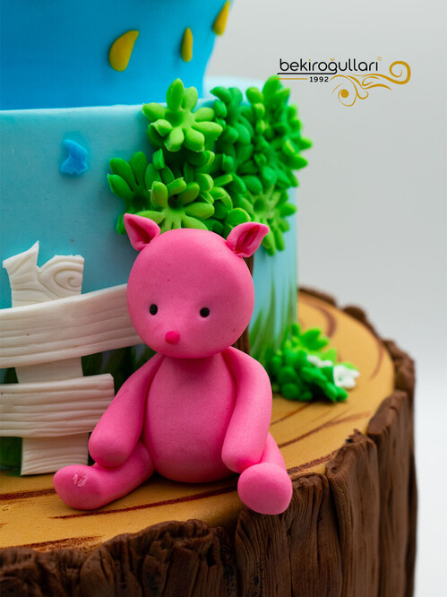 Winnie The Pooh Tasarım Pasta