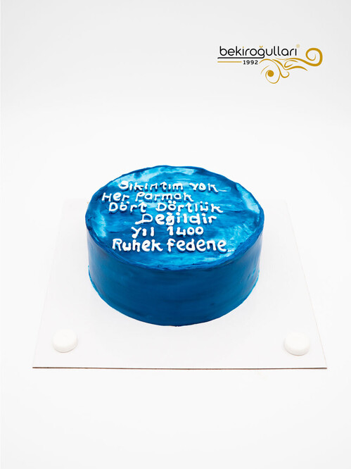 Yazılı Naked Sıvama Pasta