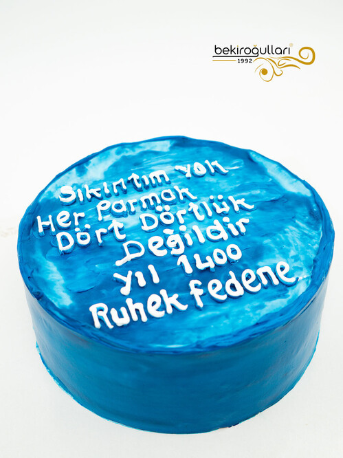 Yazılı Naked Sıvama Pasta