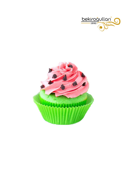 Yeşil Kekli Damla Çikolata Parçacıklı