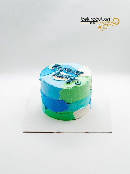 Yeşil Tonları Naked Konsept Pasta