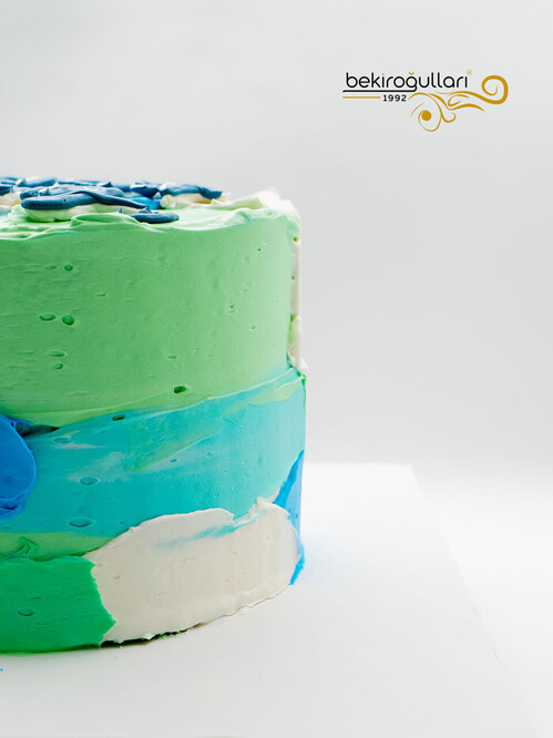 Yeşil Tonları Naked Konsept Pasta