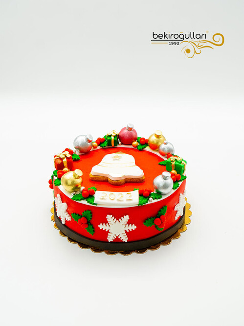 Yılbaşı Çan Butik Pasta