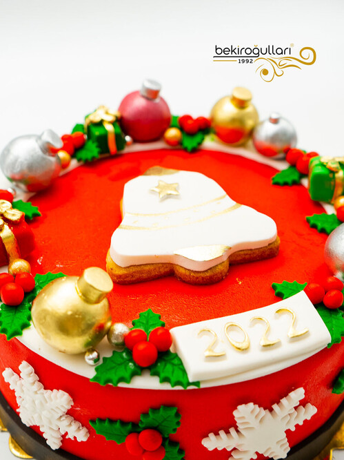 Yılbaşı Çan Butik Pasta