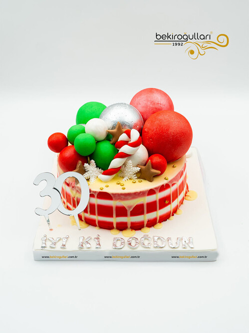 Yılbaşı Konsept Pasta