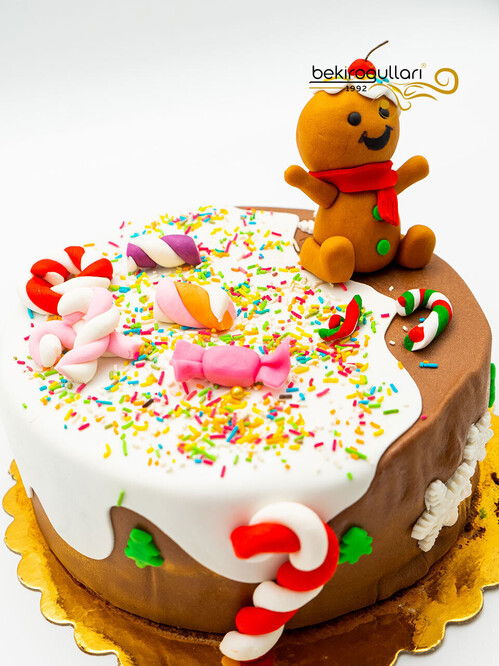 Yılbaşı Şekerlemeleri Konsept Pasta