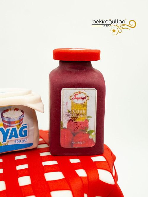 Yiyecek Temalı Konsept Pasta