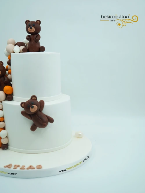 Ayıcık ve Balonlar Pasta