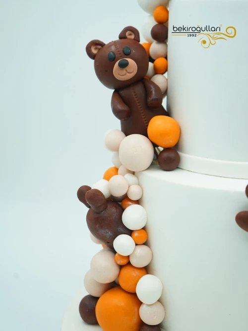 Ayıcık ve Balonlar Pasta