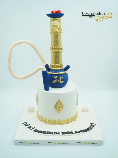 Nargile Detaylı Butik Pasta