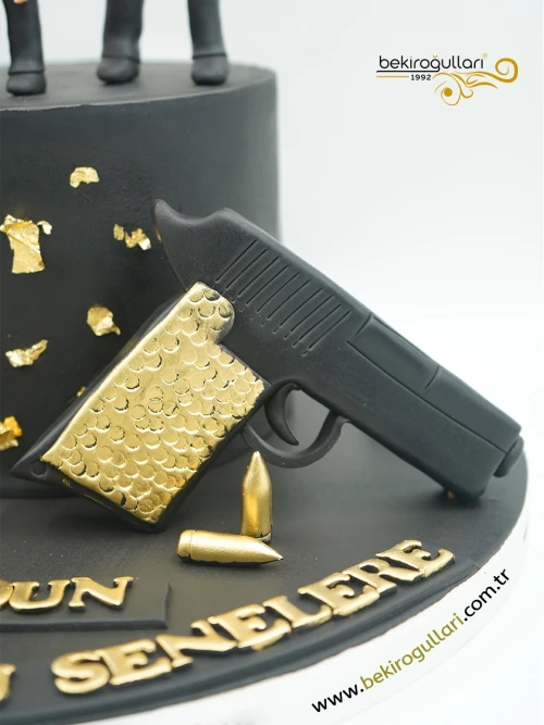 Aile Temalı Butik Pasta