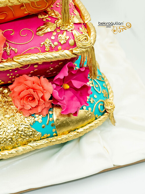 Alaaddinin Sihirli Lambası Tasarım Pasta