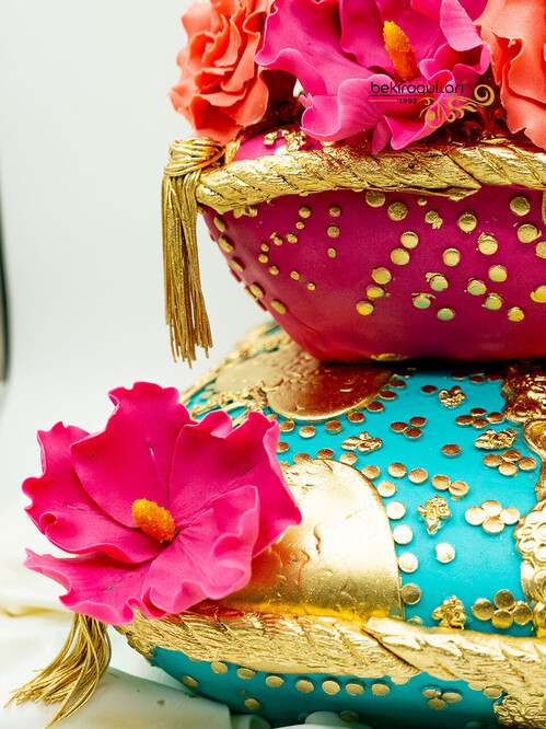 Alaaddinin Sihirli Lambası Tasarım Pasta