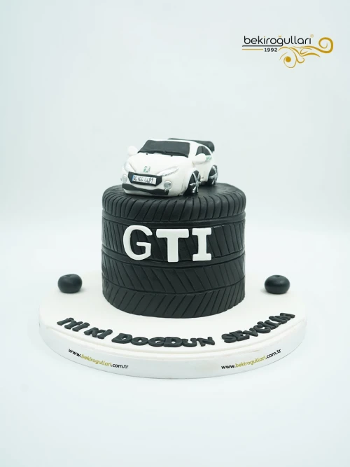 Araba Detaylı Butik Pasta