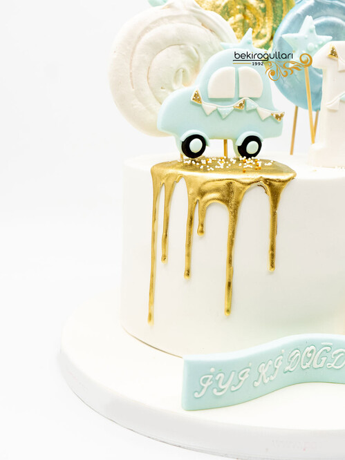 Araba Detaylı Konsept Pasta