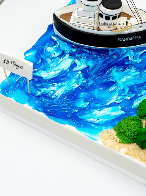 Atatürk Temalı Özel Butik Pasta