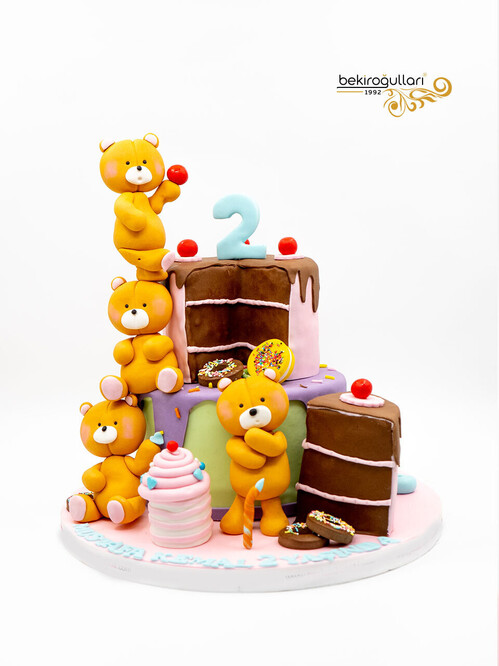 Ayı Konsept Tasarım Pasta