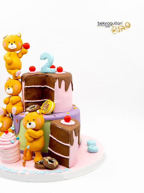 Ayı Konsept Tasarım Pasta