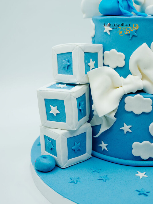 Ayı Süslemeli Pasta