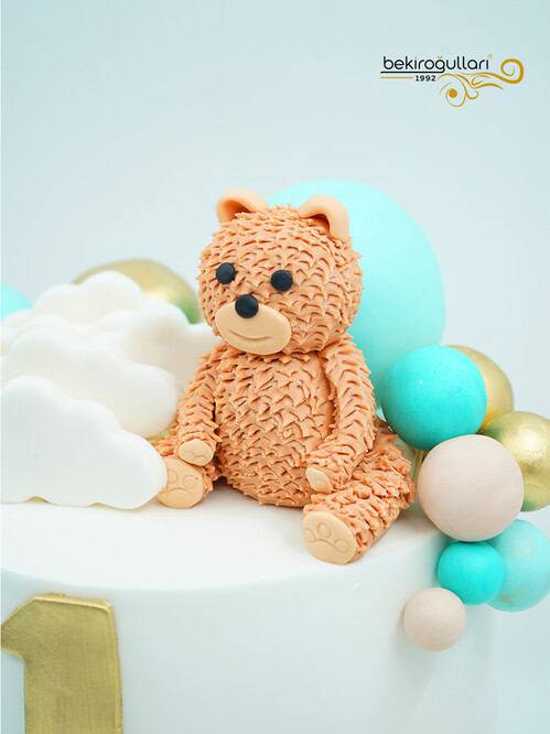 Ayıcık Detaylı Butik Pasta